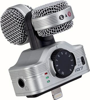 Zoom iQ7 Mid-Slide Stereo Microphone