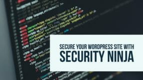 How To Secure WordPress Installation With Security Ninja Plugin