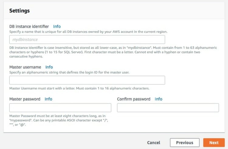Amazon Aurora Install Screen 1