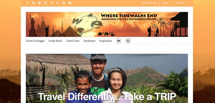 Best Travel Blogs - Where Sidewalks End