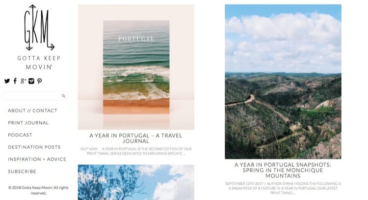 Gotta Keep Movin’ Travel Blog