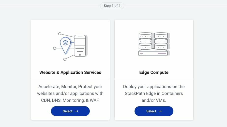 Create Stacks in StackPath