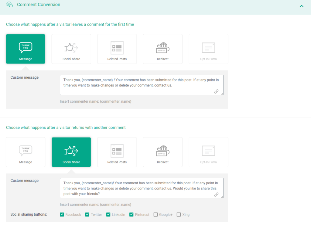 Comment Reply Notification and Subscription settings