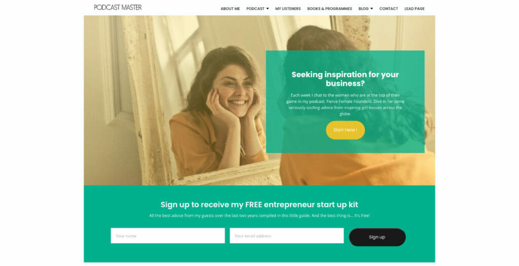 Podcast Master WordPress Theme For Personal Shows