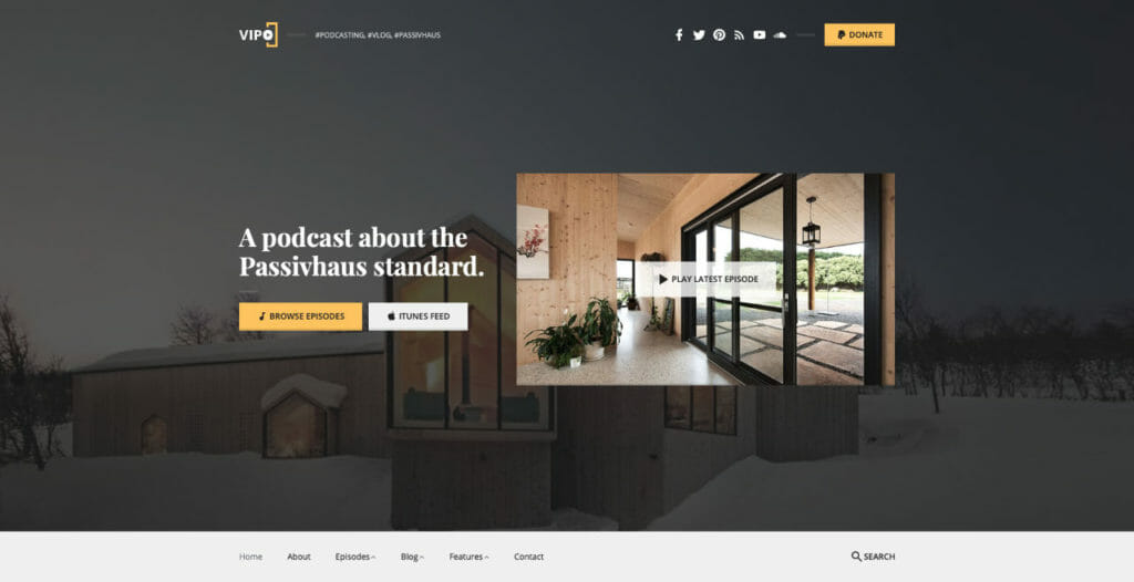Vipo WordPress Theme For Audio Content