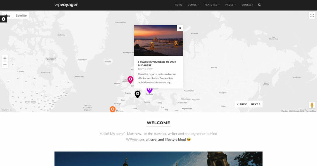 WPVoyager WordPress Theme From ThemeForest