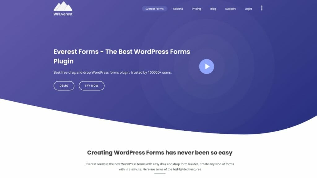 Everest Form Plugin To Create And Displays Surveys