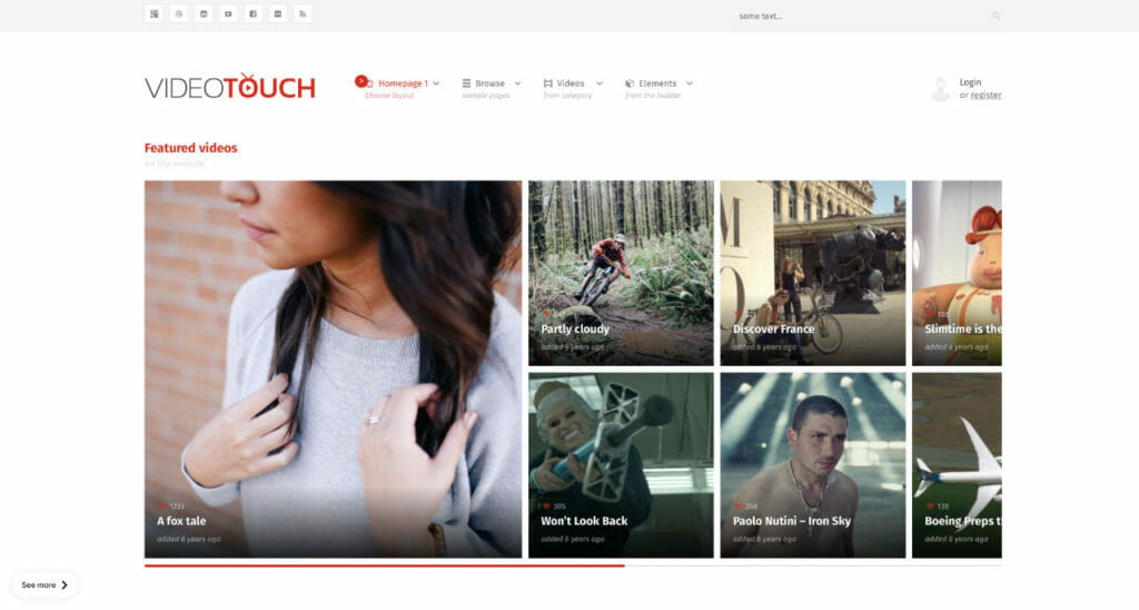 13 Best Video Themes for WordPress To Create Vlogging Sites 7 VideoTouch WordPress Theme For Video Content