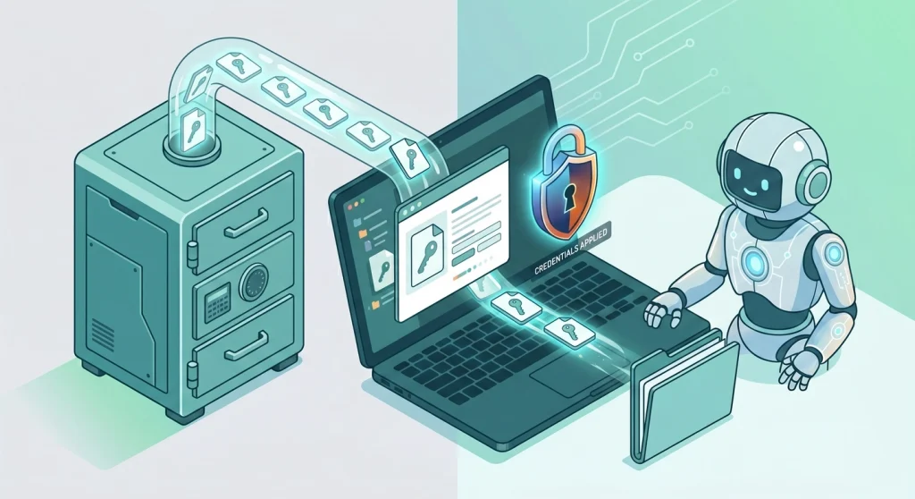 How to Protect Your Credentials and Secrets from AI Coding Tools 5 Runtime secret injection from an encrypted vault keeping credentials away from AI coding assistants